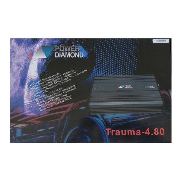 آمپلی فایر پاوردیاموند Trauma 4-80