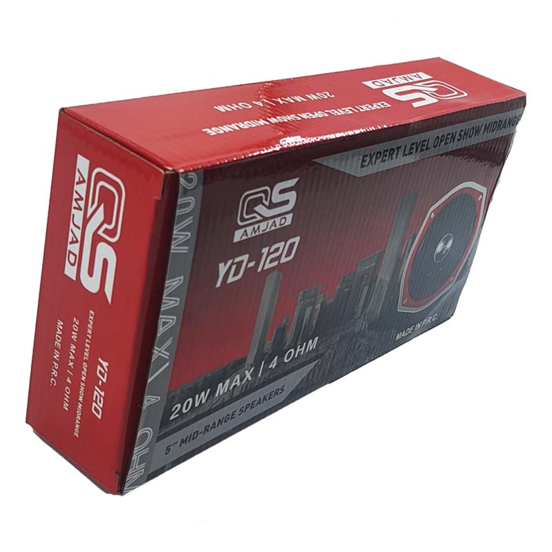 میدرنج کیو اس 5 اینچ مدل YD-120 بسته ی دو عدد 2 میدرنج کیو اس 5 اینچ مدل YD-120