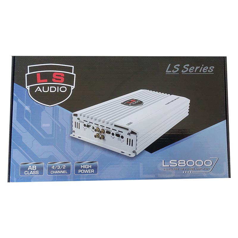 آمپلی فایر ال اس آئودیو LS8000 2 آمپلی فایر ال اس آئودیو LS8000