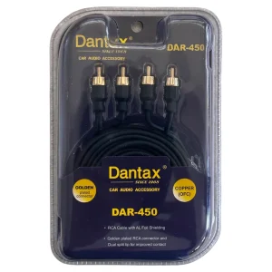 کابل RCA دنتکس مدل DAR-450 دو کاناله