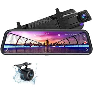 آینه ثبت وقایع مانیتور دار مدل استیل به همراه دوربین