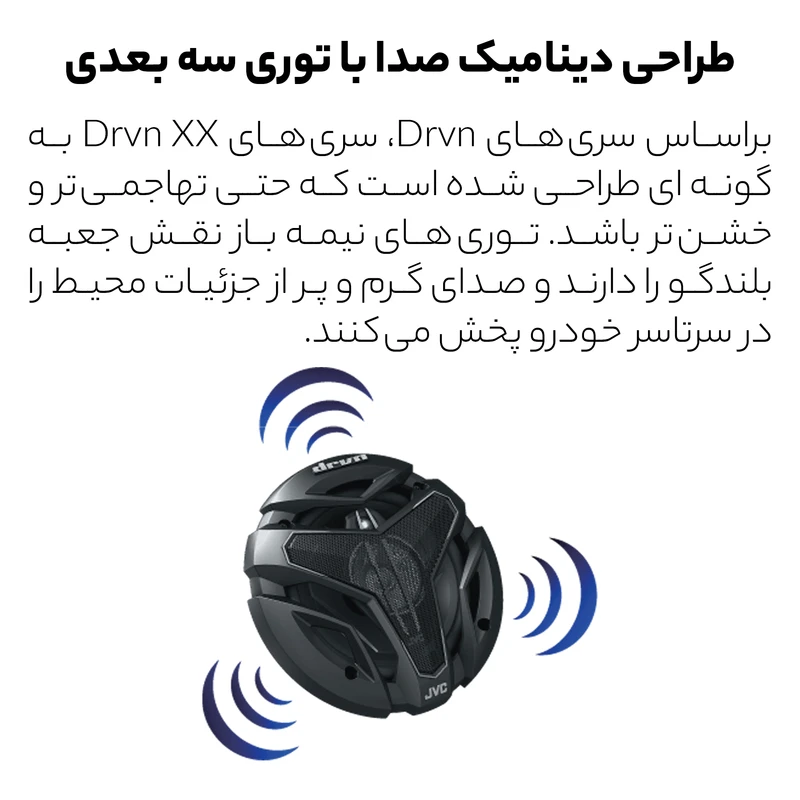 اسپیکر خودرو جی وی سی مدل ZX6940 5 اسپیکر خودرو جی وی سی مدل ZX6940