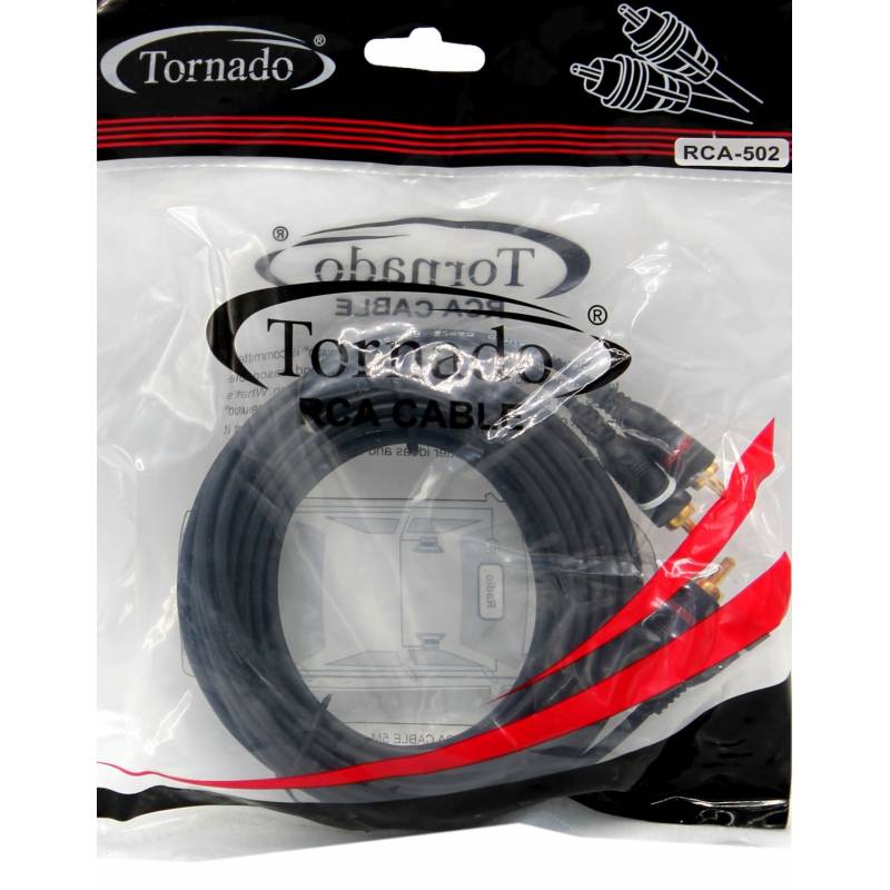 کابل آرسی تورنادو مدل RCA502 1 کابل آرسی تورنادو مدل RCA502
